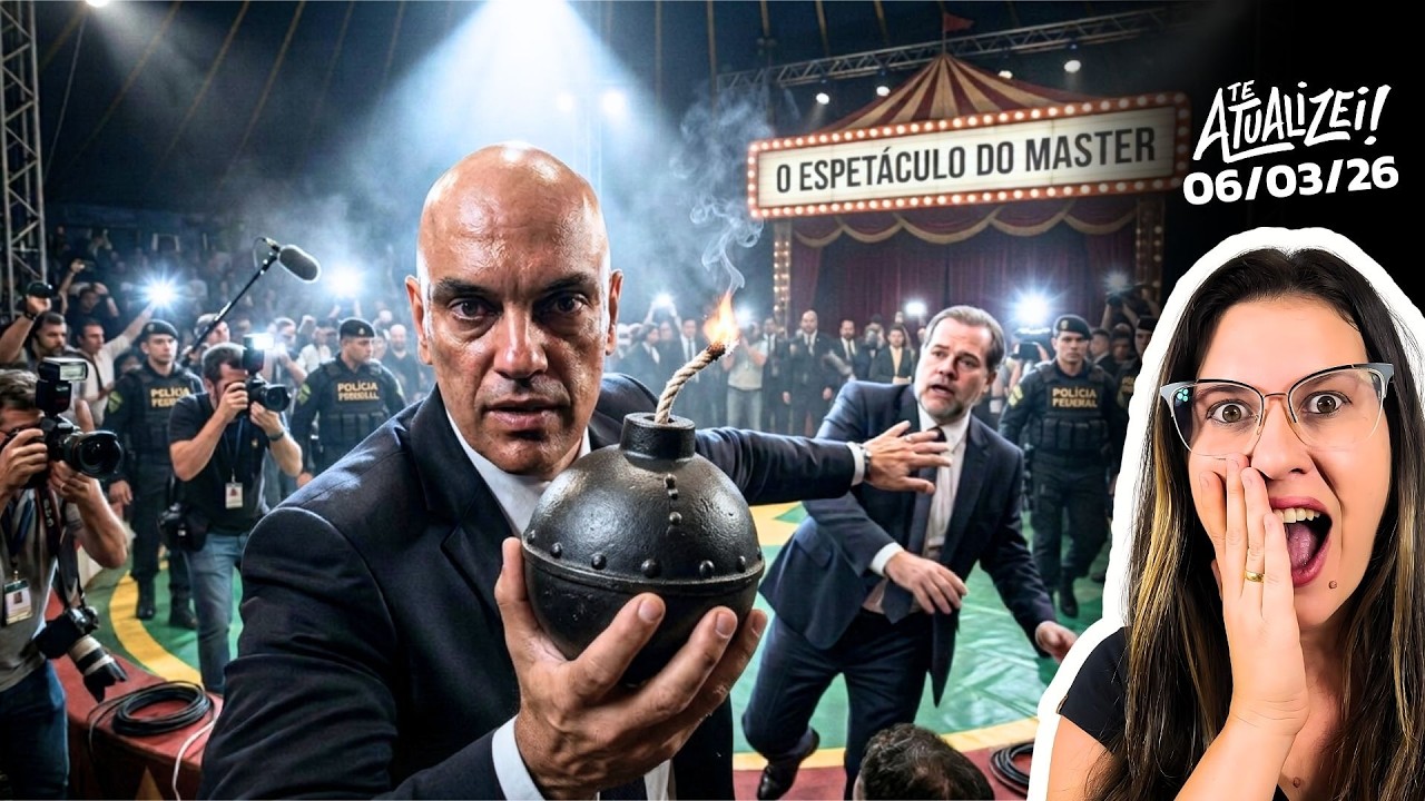 Bárbara: BOMBA! Alexandre de Moraes pego em conversas sobre o MASTER