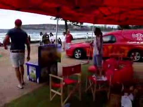 Acai promo manly Beach surf contest Layne Beachley Havaianas