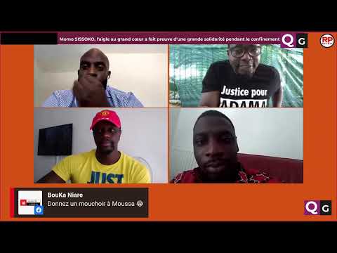 Momo SISSOKO, l'aigle au grand cœur a fait preuve d'une grande solidarité pendant le confinement