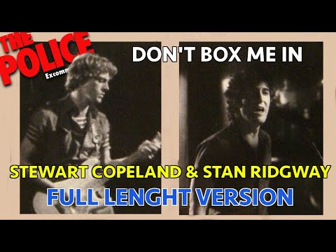 STEWART COPELAND (ft. STAN RIDGWAY) - DON'T BOX ME IN (FULL LENGHT AUDIO HQ VERSION)