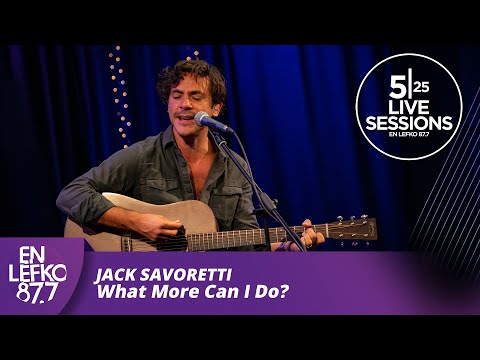 525 Live Sessions: Jack Savoretti - What More Can I Do? | En Lefko 87.7