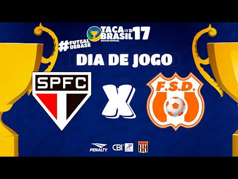Taça Brasil CBI Sub 17 Masc. Especial | São Paulo x Futsal sem Drogas | Oitavas de Final | Ao Vivo