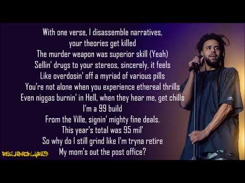 J. Cole - 99 Build Freestyle (Lyrics)