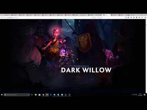 DARK WILLOW & PANGOLIER - New HEROES - DOTA 2
