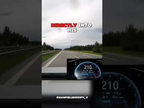 Speeding on autobahn nearly goes wrong