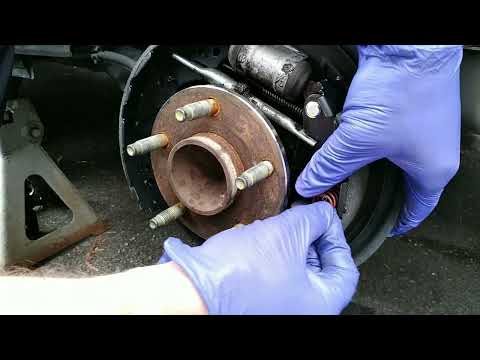 2009 Chevy Cobalt rear drum brakes replacement