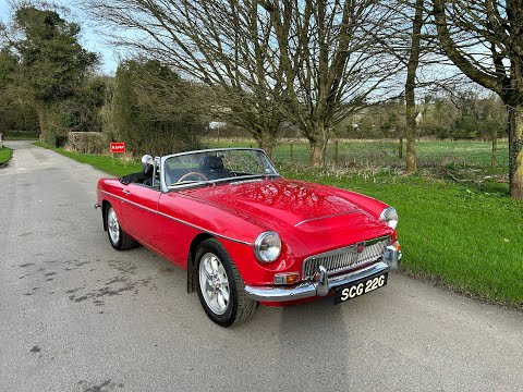 1969 MGC Roadster stage 2 engine by John Chatham  Now Sold by Robin Lawton Vintage & Classics