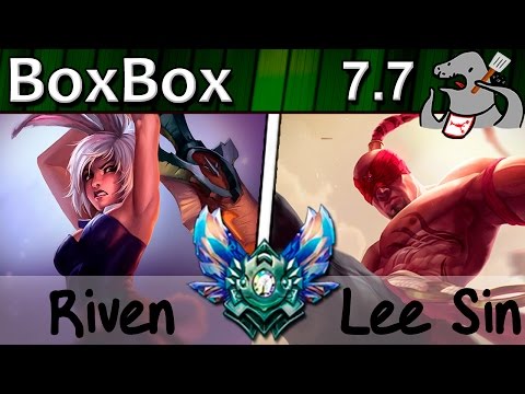 BoxBox - Riven vs Lee Sin - Jungle - Diamond S7 | 52