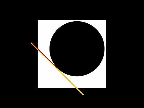 "Black Square/White Square/Black Circle" DSGA Line Tangent
