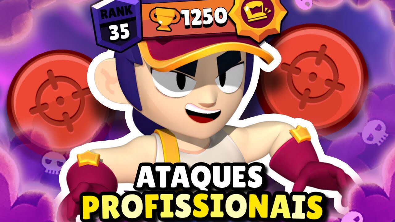 5 ATAQUES PROFISSIONAIS NO BRAWL STARS!!