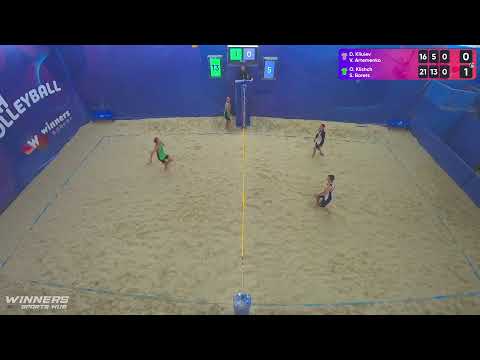 21:00 D. Kliuiev / V. Artemenko - O. Klishch / S. Borets 26.09.2022 | Winners Beach Volleyball