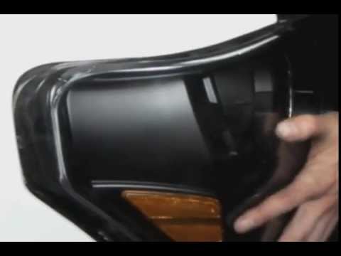 Spec-D - Halo Projector Headlights LEDs Ford F150 2009-2011 Installation Video