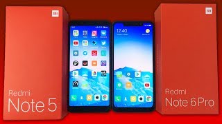 Xiaomi Redmi Note 5 vs Xiaomi Redmi Note 6 Pro - ЧТО ВЫБРАТЬ И В ЧЕМ ОТЛИЧИЯ