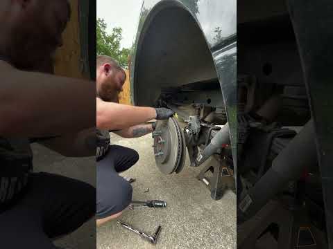 Time to change out the rear brakes on my F150.#mechanic #autorepair #diy