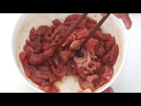How to tenderise & marinate beef for prefect stir fry...