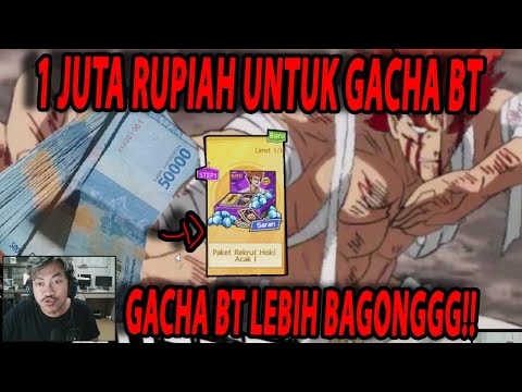 🔥🔥TOP UP 1JUTA RUPIAH UNTUK PERSIAPAN GACHA SSR+ [GACHA BT LEBIH LUCK] - ONE PUNCH MAN:The Strongest