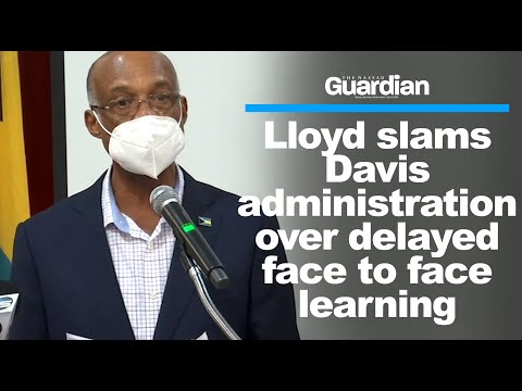 Lloyd slams Davis administration over delayed face to face learning