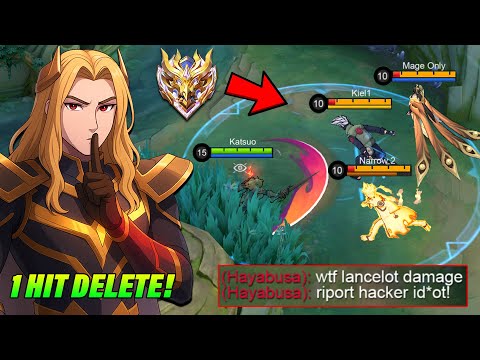 LANCELOT NEW BEST ROTATION AND BUILD TO DOMINATE IN SOLO IMMORTAL RANK!! (YOU MUST TRY THIS!) - MLBB