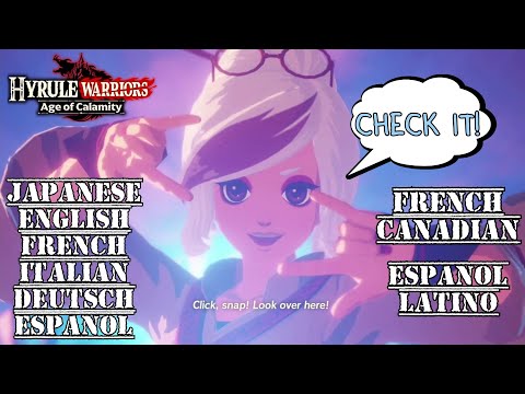 Young Purah: Check it! Part 2 (All 8 Voices Comparison) Hyrule Warriors: Age of Calamity