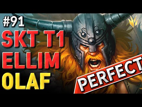 New Update Olaf Challenger Highlight / Korean League of Legend #91  / 9.16 / 9.17