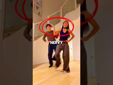 Everyone is doing the \Nervy\ dance trend right now 😭
