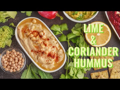 The Best Lime and Coriander Hummus