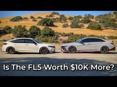 2025 Honda Civic Type R vs 2025 Hyundai Elantra N DCT - Head to Head Review!