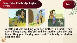 Succeed in Cambridge English Flyers - Test 1