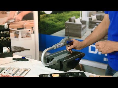 Siaurapjūklės pjovimo staklės DREMEL Moto-Saw MS20-1/5 video
