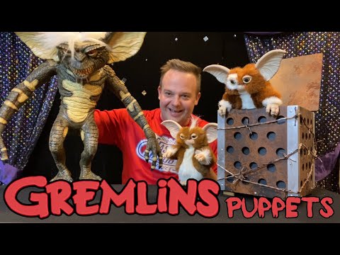 Gremlins Puppet Modifications for Gremlins Trick or Treat Studios Gizmo Puppet and Stripe Puppet