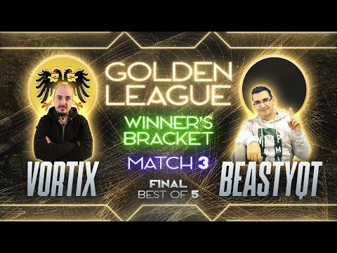 Beastyqt vs VortiX - $125k Golden League - Winner's Bracket Final! - Game 3 - (Age of Empires 4)
