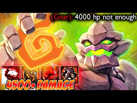 INFERNAL SOUL MALPHITE IS BROKEN (4500 DAMAGE COMBO)