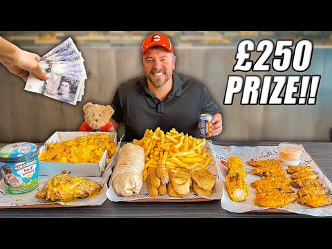 Nobody Could Beat This Undefeated "Cheeky" Piri Piri Chicken Challenge in Glasgow, Scotland!!
