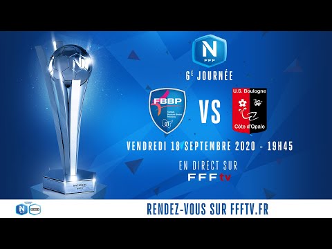 J6 : FBBP01 - US Boulogne CO en direct sur FFFtv (19h45) I National FFF 2020-2021