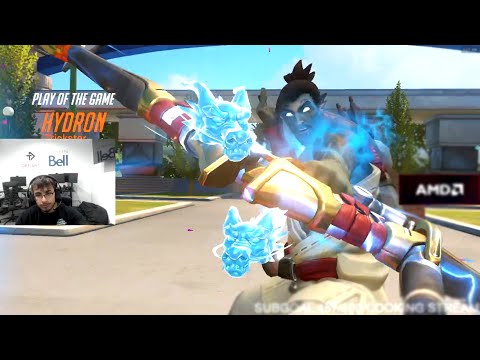 THIS IS HOW PRO HANZO AND ASHE LOOKS LIKE - HYDRON! POTG! [ OVERWATCH 2 TOP 500 SEASON 5 ]