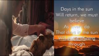 Days in the Sun (Lyrics) - From: &quot;Beauty and the Beast&quot;