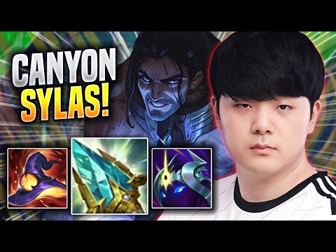 CANYON CHILLING WITH SYLAS! - DK Canyon Plays Sylas MID vs Galio! | Season 2023