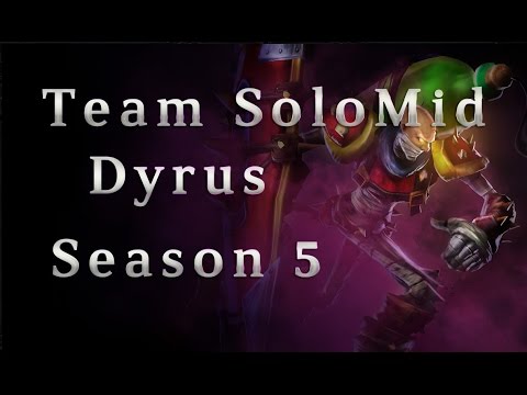 TSM Dyrus Singed TOP vs Irelia Season 5 Patch 5.7