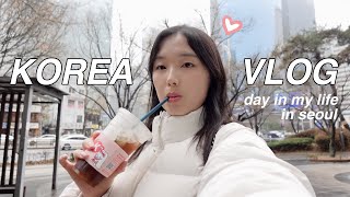 DAY IN MY LIFE IN KOREA: chatty GRWM, thoughts on moving to seoul, my MBTI, fun in hongdae w friends