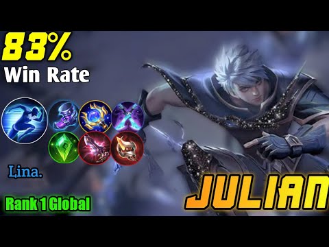 Julian 83% Win Rate Build! - Top 1 Global Julian by  Lina. - Mobile Legends: Bang Bang