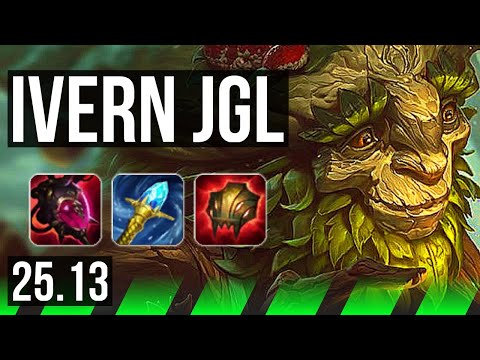 IVERN vs KAYN (JGL) | 20k DMG, 5/4/17 | KR Master | 25.13