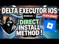 DIRECT Install Delta Executor Mobile NEW Update For Roblox On IOS Best Roblox Executor IPhone IPad