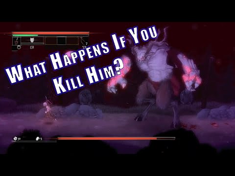 Killing The Tutorial Boss On A New Character | Salt and Sacrifice