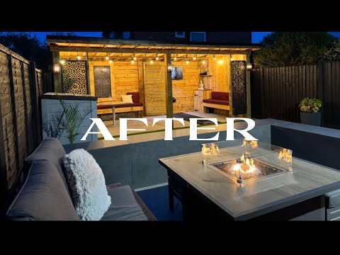 Epic Garden Makeover with a Cozy Garden Room!