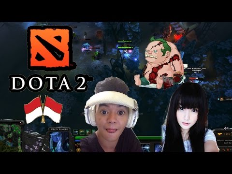 DOTA 2 NGAKAK ABIS!! - Pudge War Bareng Cewek2, Reza Arap & Rabu DOTA!! (DOTA 2 NGAKAK)
