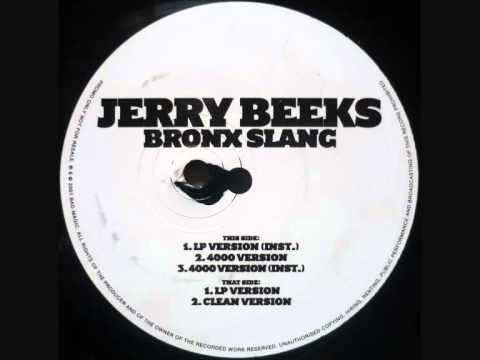 Jerry Beeks - Bronx Slang (LP Version)