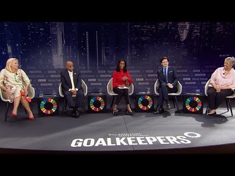 Mo Ibrahim participates in a BBC World debate on global inequality