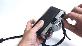 How to unload a 35mm Camera