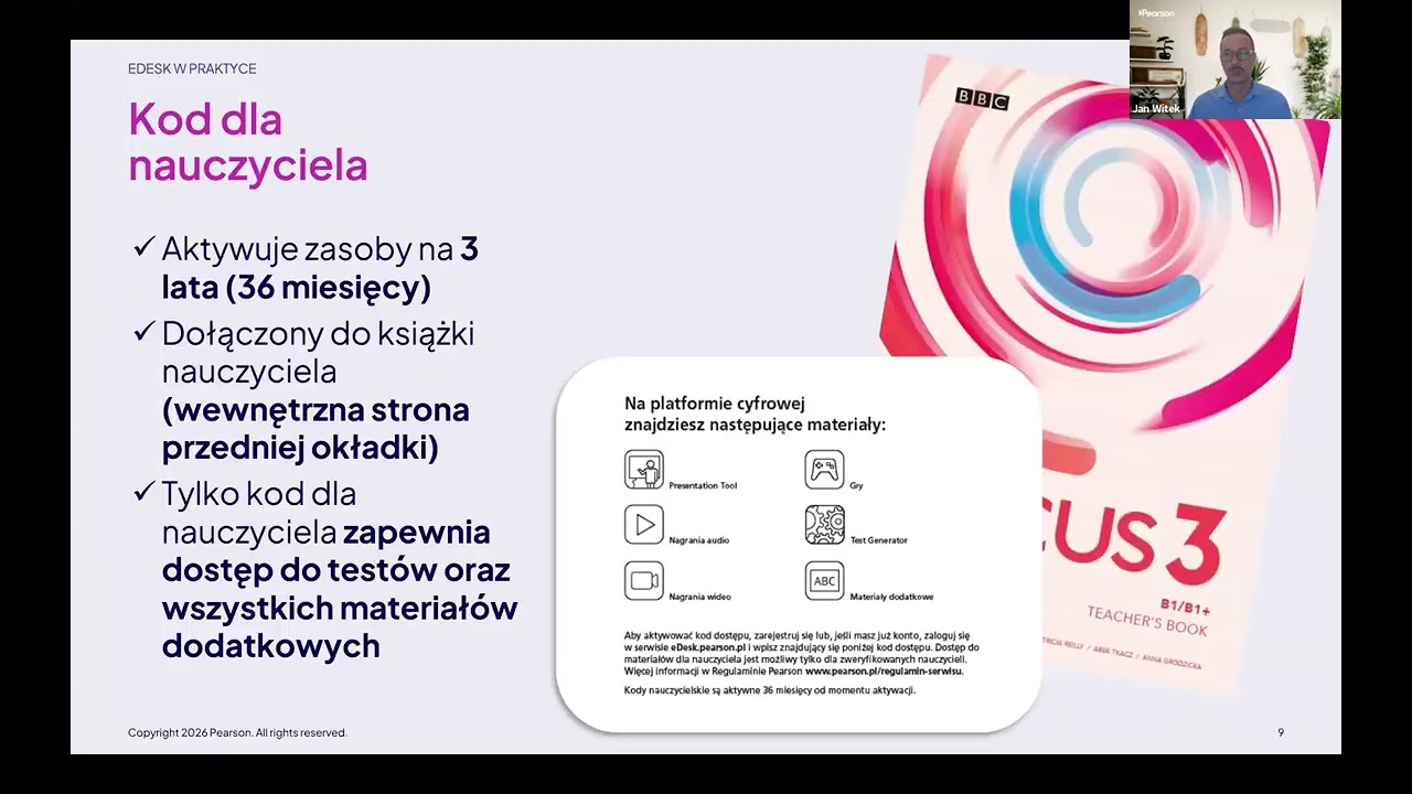 eDesk w praktyce dla anglistów ze szkół ponadpodstawowych