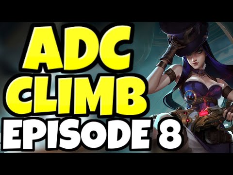 I found a SECRET Caitlyn build... is this genius??  (ADC ONLY TO DIAMOND)